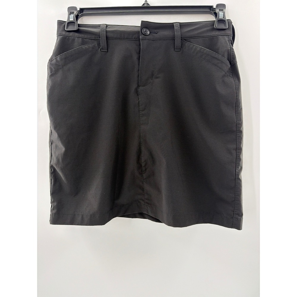 Eddie Bauer Travex Womens 2 Black Hiking Skirt Outdoor Travel Performance Mini‎